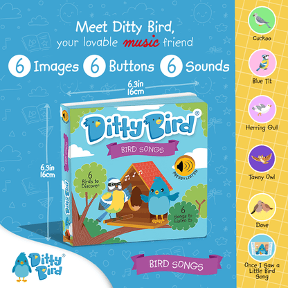 Interactive Musical Book - Bird Songs 