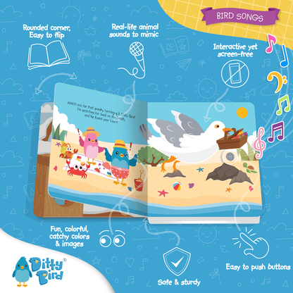 Interactive Musical Book - Bird Songs 