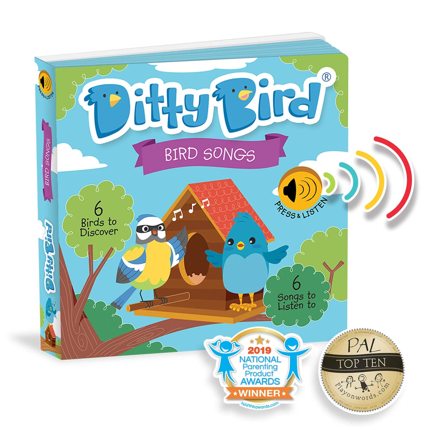 Interactive Musical Book - Bird Songs 