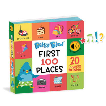 Libro Interactivo Musical - First 100 Places