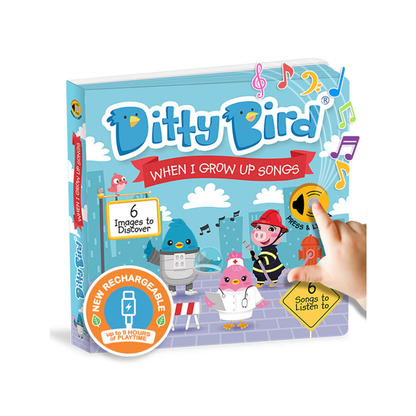 Libro Interactivo Musical - When I Grow Up  | Ditty Bird