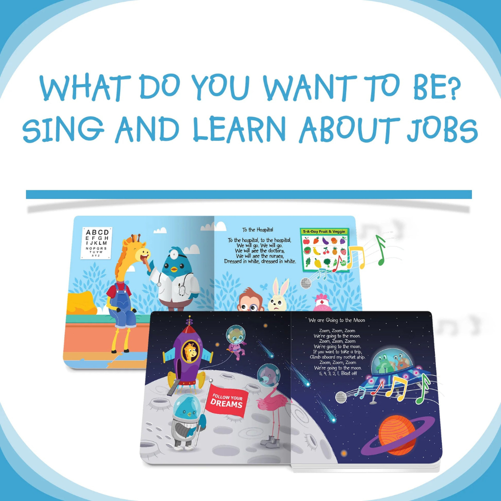 Libro Interactivo Musical - When I Grow Up  | Ditty Bird