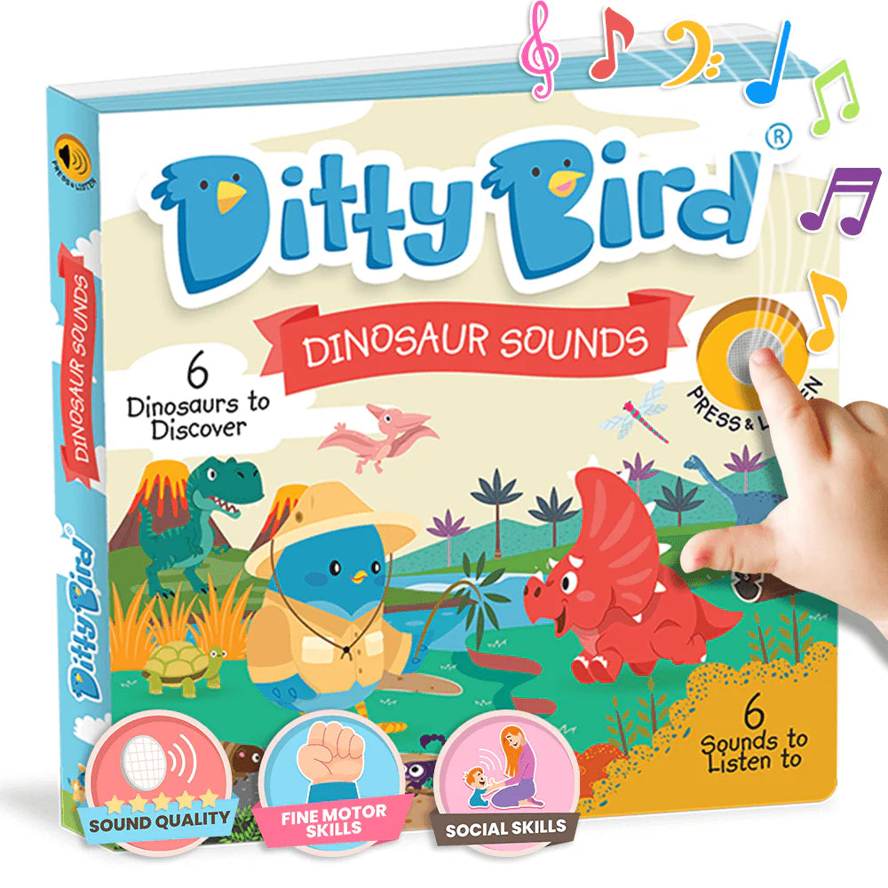 Libro Interactivo Musical - Dinosaur Sounds