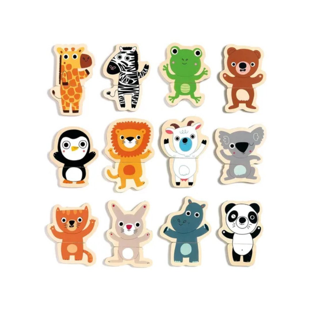 Juego de Madera Magnético - Coucou | Djeco