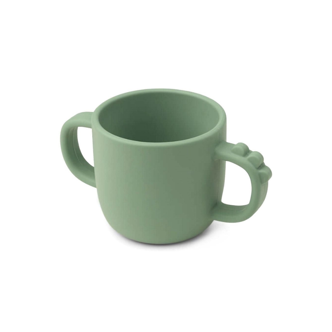 Taza con 2 Asas Peekaboo Croco - Verde