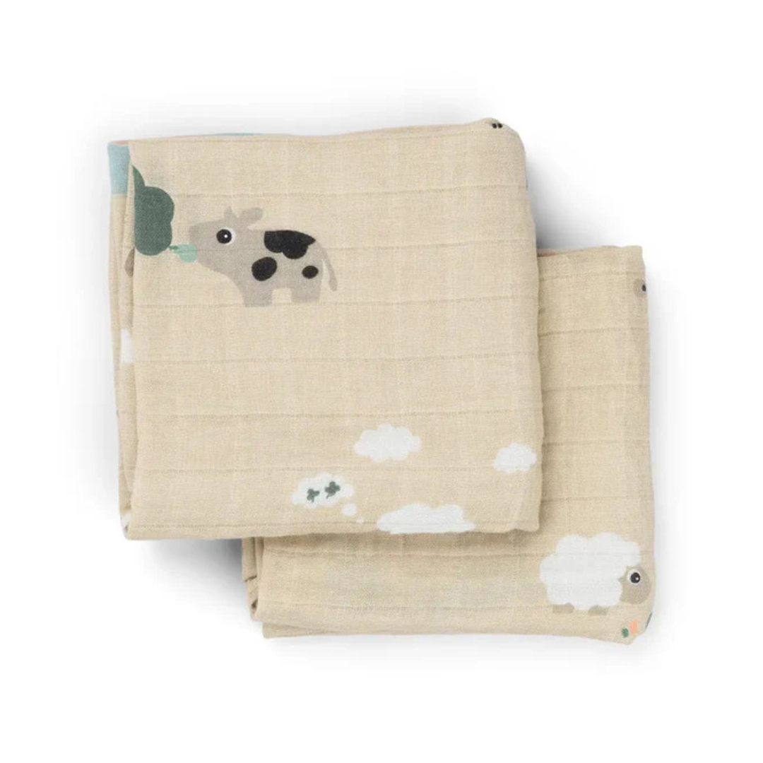 Pack 2 Muselinas Pequeñas - Tiny Farm - Arena | Done by deer