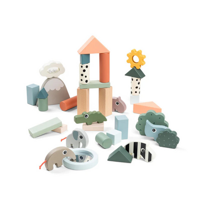 Set de Bloques para Construir Deer Friends