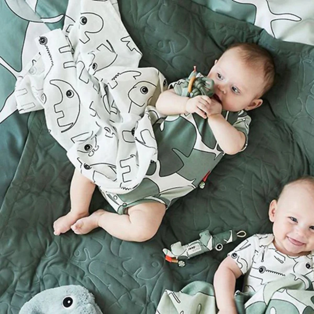 Pack 2 Muselinas Pequeñas - Contour - Gris | Done by deer