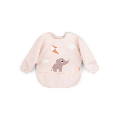 Babero Grande con Mangas y Bolsillo - Playground - Rosa | Done by deer