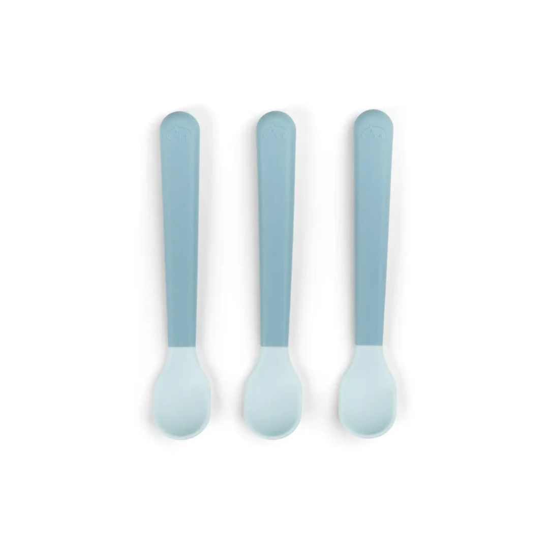 Set de 3 Cucharas para Bebés - Azul