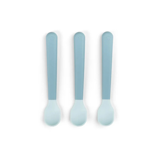 Set de 3 Cucharas para Bebés - Azul