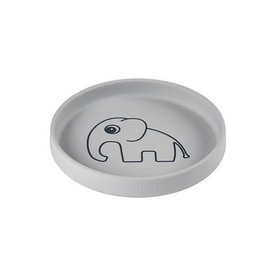 Elphee silicone plate grey