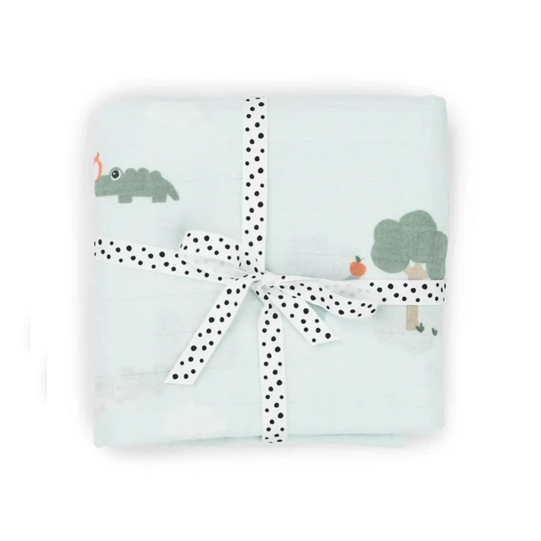 Muselina Grande - Playground - Azul | Done by deer