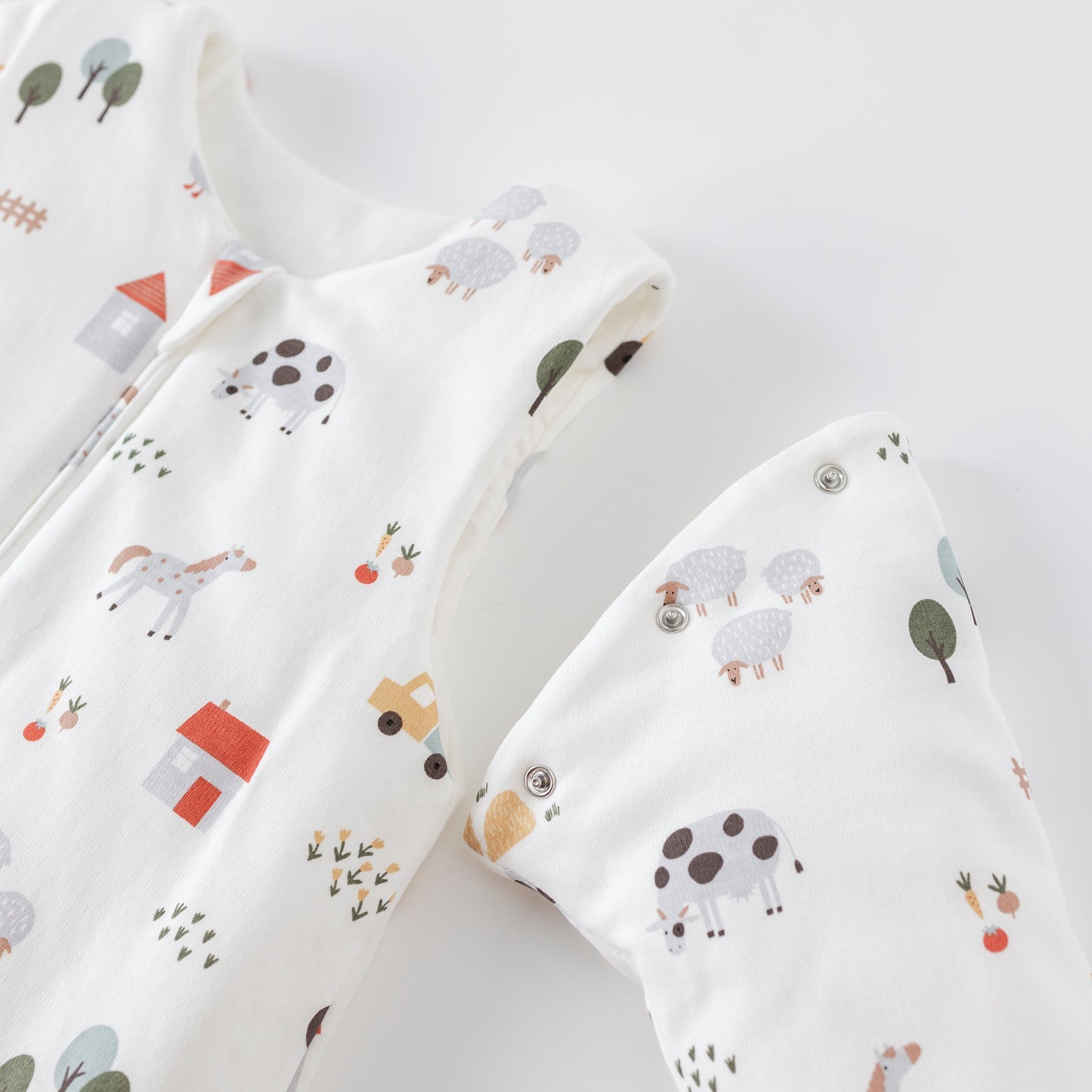 Saco de Dormir con Pies - Granja - TOG 3.5 | Mamás Mateas