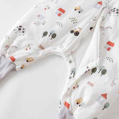 Saco de Dormir con Pies - Granja - TOG 3.5 | Mamás Mateas