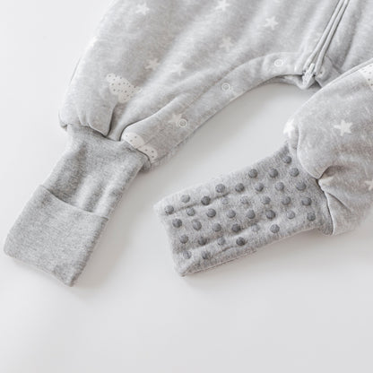 Saco de Dormir con Pies - Nubes - TOG 2.5 | Mamás Mateas