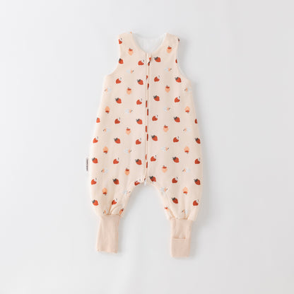 Saco de Dormir con Pies - Frutillas - TOG 1 | Mamás Mateas