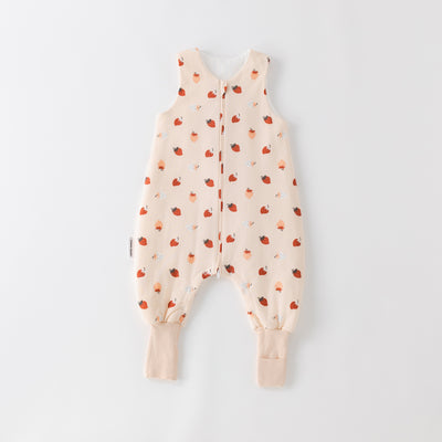 Saco de Dormir con Pies - Frutillas - TOG 1 | Mamás Mateas