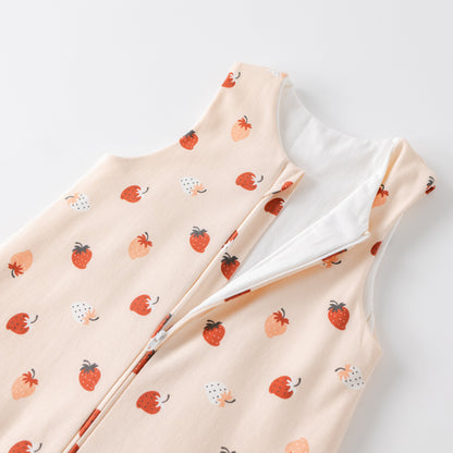 Saco de Dormir con Pies - Frutillas - TOG 1 | Mamás Mateas