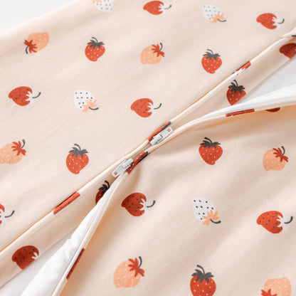 Saco de Dormir con Pies - Frutillas - TOG 1 | Mamás Mateas