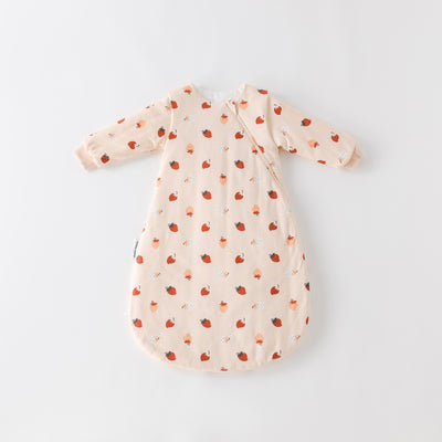 Saco de Dormir Forma Gota - Frutillas - TOG 2.5 | Mamás Mateas