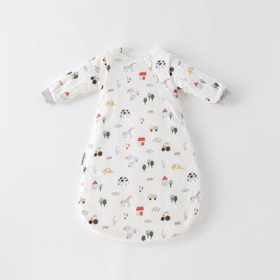 Saco de Dormir Forma Gota - Granja - TOG 2.5 | Mamás Mateas