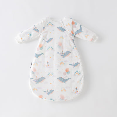 Saco de Dormir Forma Gota - Ballenas - TOG 2.5 | Mamás Mateas