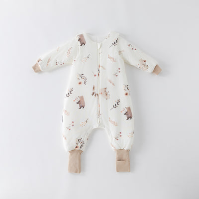Saco de Dormir con Pies - Osos - TOG 3.5 | Mamás Mateas