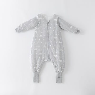 Saco de Dormir con Pies - Nubes - TOG 3.5 | Mamás Mateas
