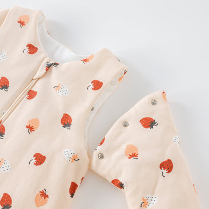 Saco de Dormir con Pies - Frutillas - TOG 2.5 | Mamás Mateas