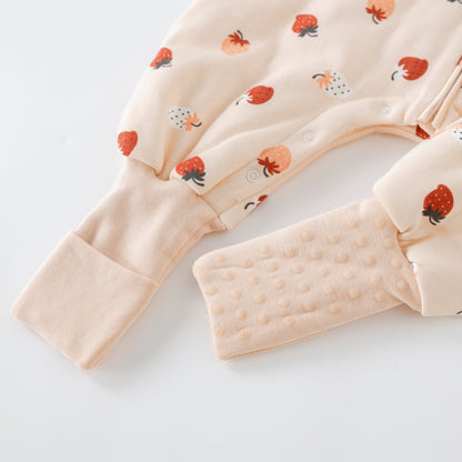 Saco de Dormir con Pies - Frutillas - TOG 2.5 | Mamás Mateas