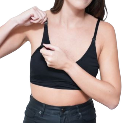 Sostén de Lactancia Absorbente - Negro | Easy Milk