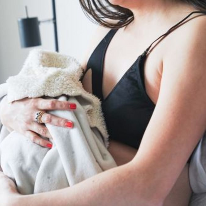 Sostén de Lactancia Absorbente - Negro | Easy Milk