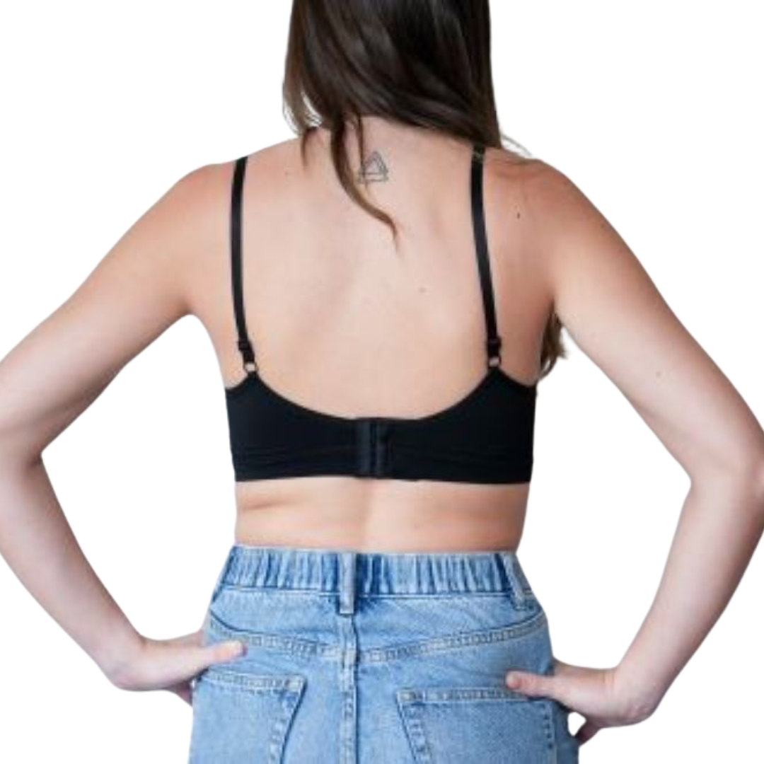 Sostén de Lactancia Absorbente - Negro | Easy Milk