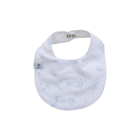 Babero Redondo - Planetas | Algodones