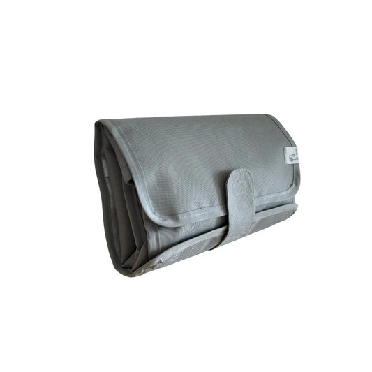 Mudador Portátil Impermeable - Gris | Algodones