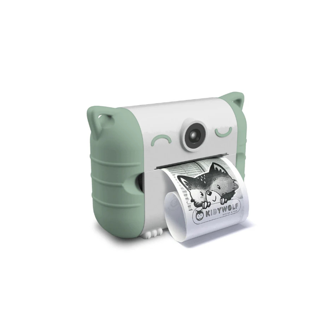 Cámara Instantánea con Impresora - Verde | Kidywolf