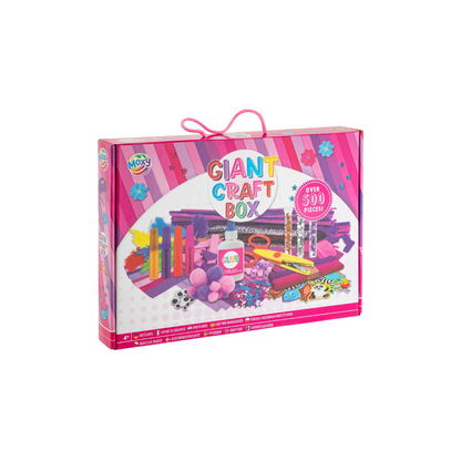 Caja Gigante de Manualidades - Rosado | Moxy