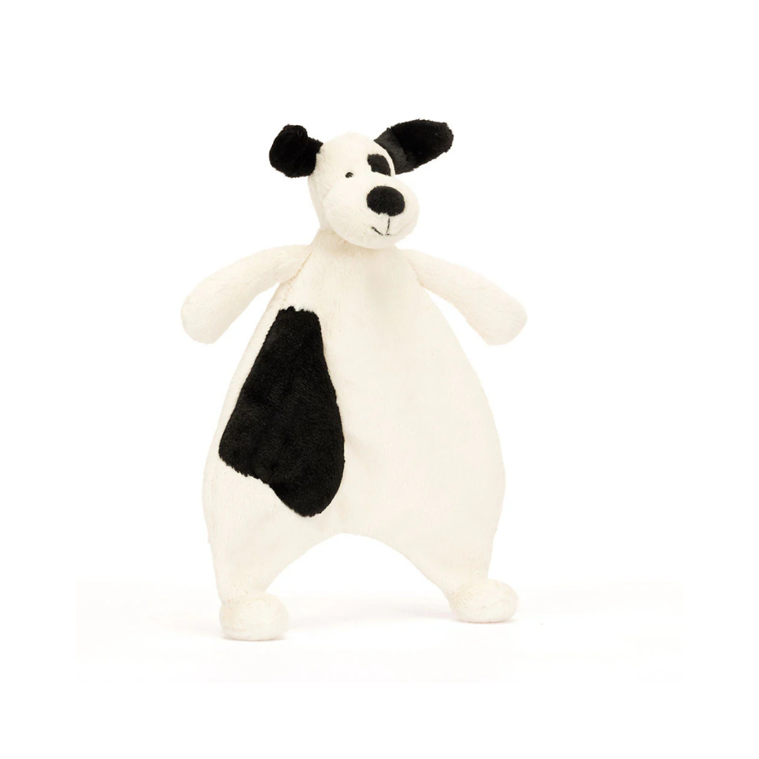 Tuto Comforter - Perro Blanco y Negro | Jellycat