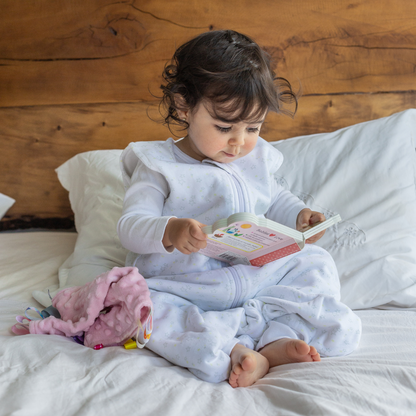 Saco de Dormir - Estrellas Amarillo y Gris | Algodones