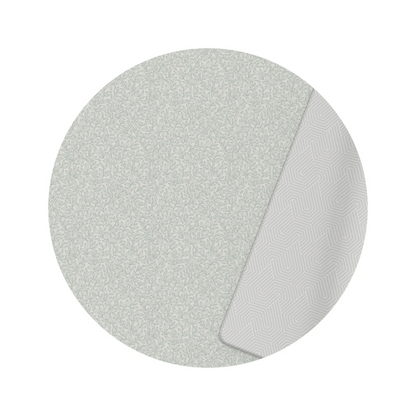 Alfombra de Juego Reversible y Antigolpes - Redondo -  Botánico | Oruga Kids