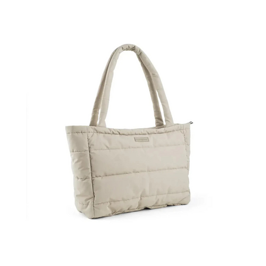 Bolso Maternal Tote Acolchado con Mudador Portátil - Arena | Done by deer