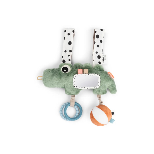 Juguete de Actividades Colgante - Cocodrilo Verde | Done by deer