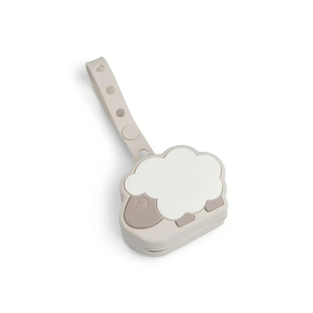 Caja Silicona para Llevar el Chupete - Sheepy - Arena | Done by deer