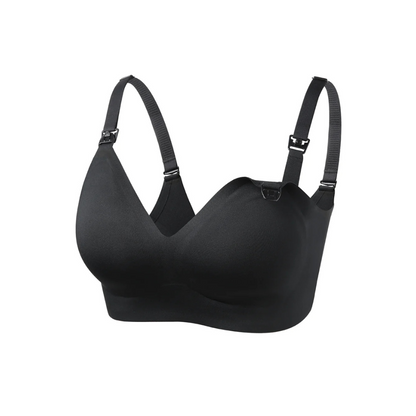 Sostén de Lactancia Ultra Suave -  Negro | MomCozy