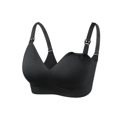 Sostén de Lactancia Ultra Suave -  Negro | MomCozy