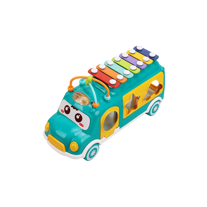 Bus Musical para Niños - Verde | Huanger