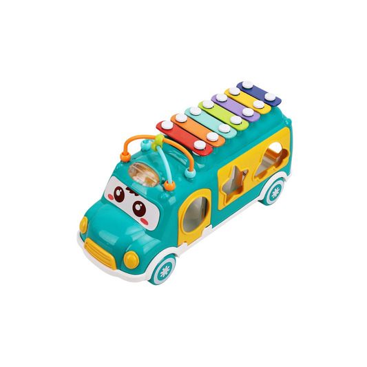 Bus Musical para Niños - Verde | Huanger