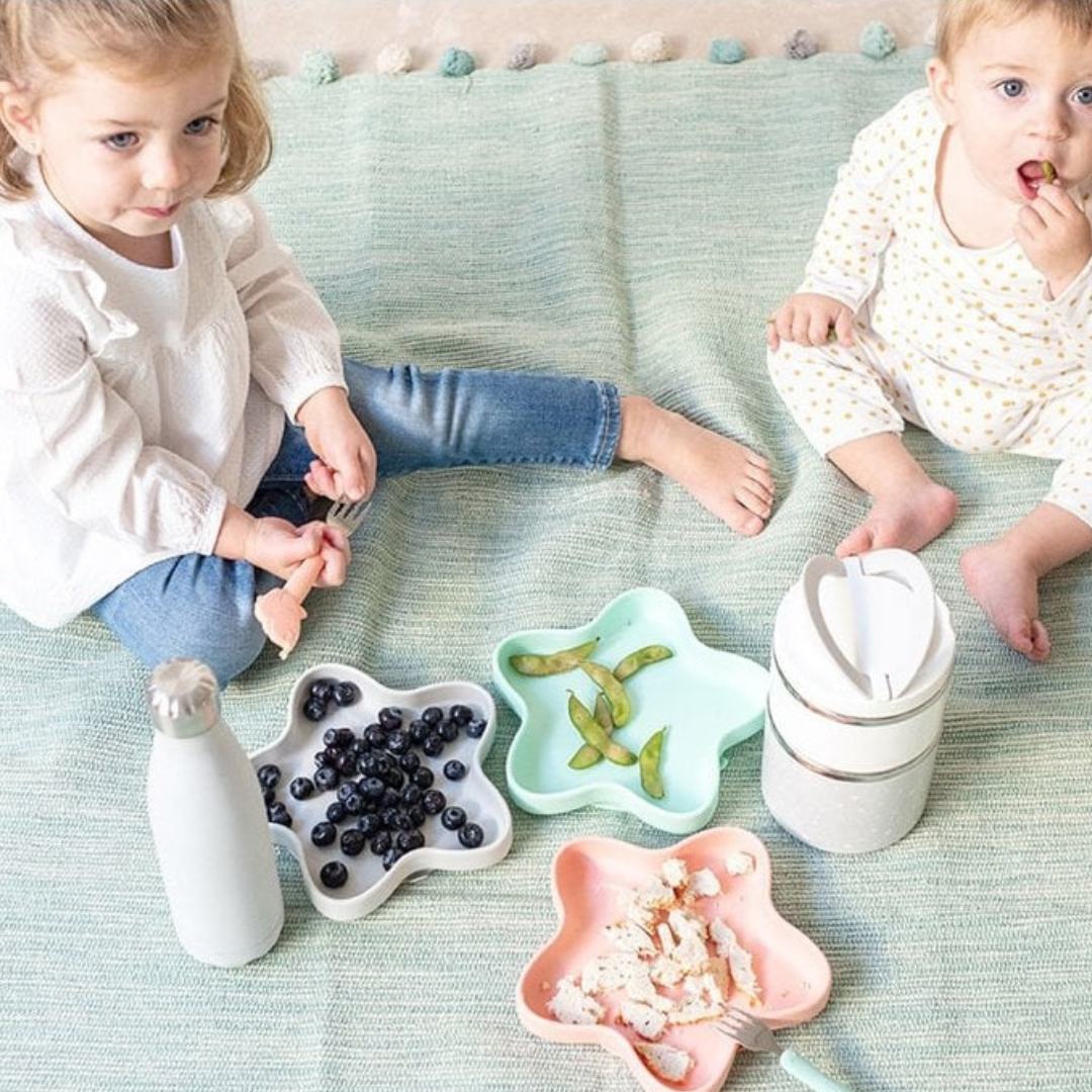 Plato de Silicona con Succión - Estrella | The Baby Nation