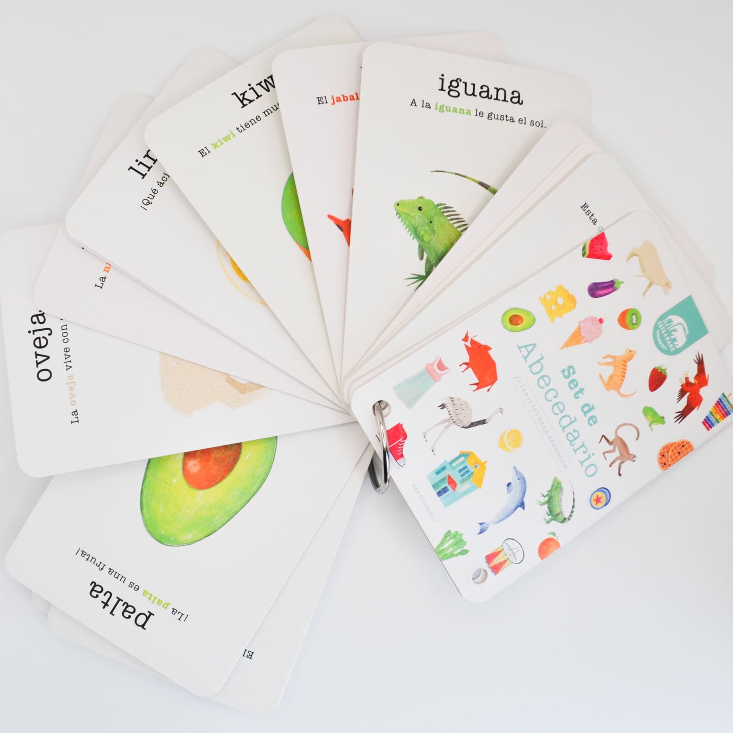 Set of educational cards - alphabet